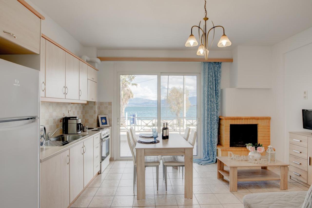 Sugar Blue - Apartments On The Beach Agios Vasilios  Экстерьер фото
