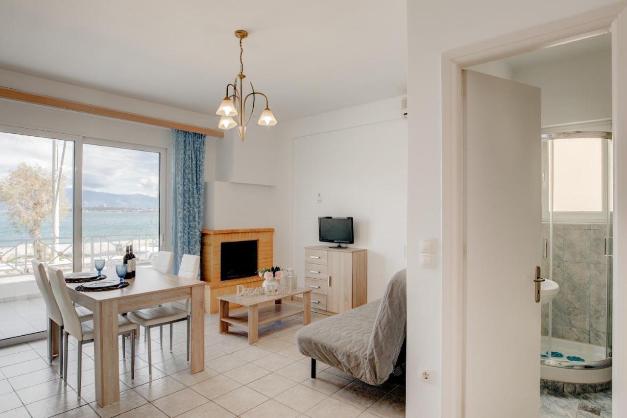 Sugar Blue - Apartments On The Beach Agios Vasilios  Экстерьер фото
