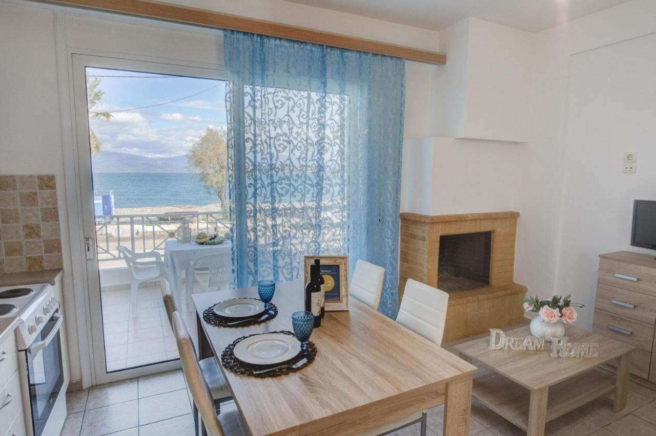 Sugar Blue - Apartments On The Beach Agios Vasilios  Экстерьер фото