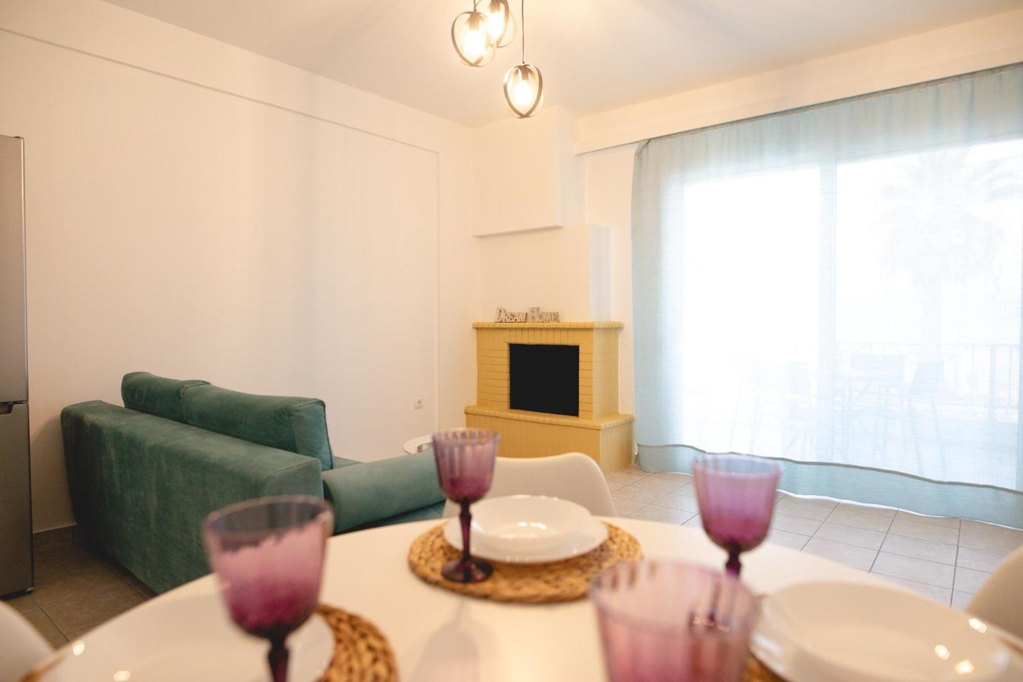Sugar Blue - Apartments On The Beach Agios Vasilios  Экстерьер фото