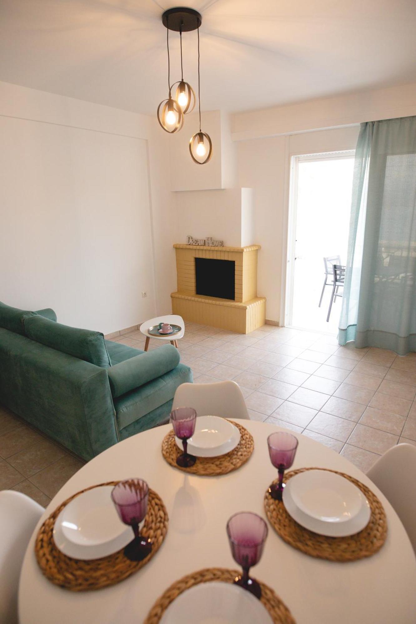 Sugar Blue - Apartments On The Beach Agios Vasilios  Экстерьер фото